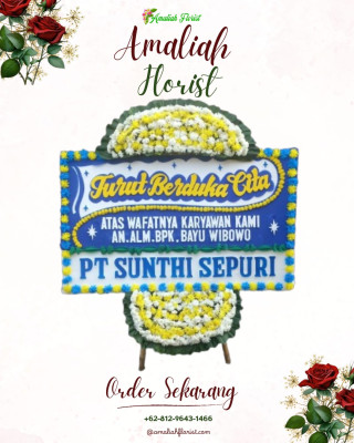 Papan Bunga Duka di Taratak Boncah