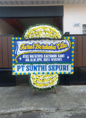 Papan Bunga Duka di Taratak Boncah