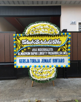 Papan Bunga Duka di Taratak Boncah